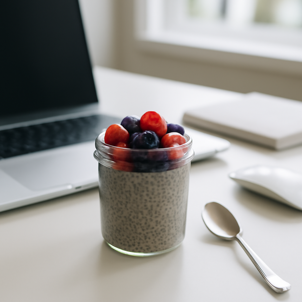 Chia no dia a dia corporativo: a “semente ouro-negro” que ajuda a controlar fome, glicemia e intestino
